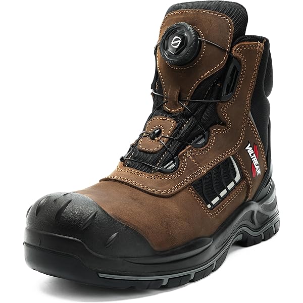 DIKE Digger Dint H S3 Botte De Sécurité Mixte Miel Crazy - Taille 47