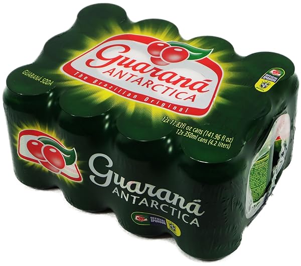 GUARANÁ ANTÁRCTICA SOFT DRINK – 12 PACK –...