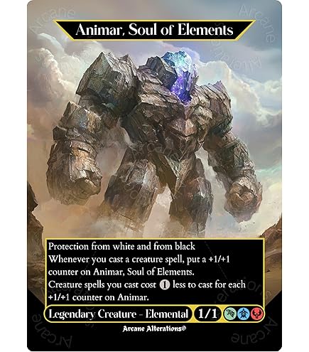 Amazon.com: Arcane Alterations Animar, Soul of Elements