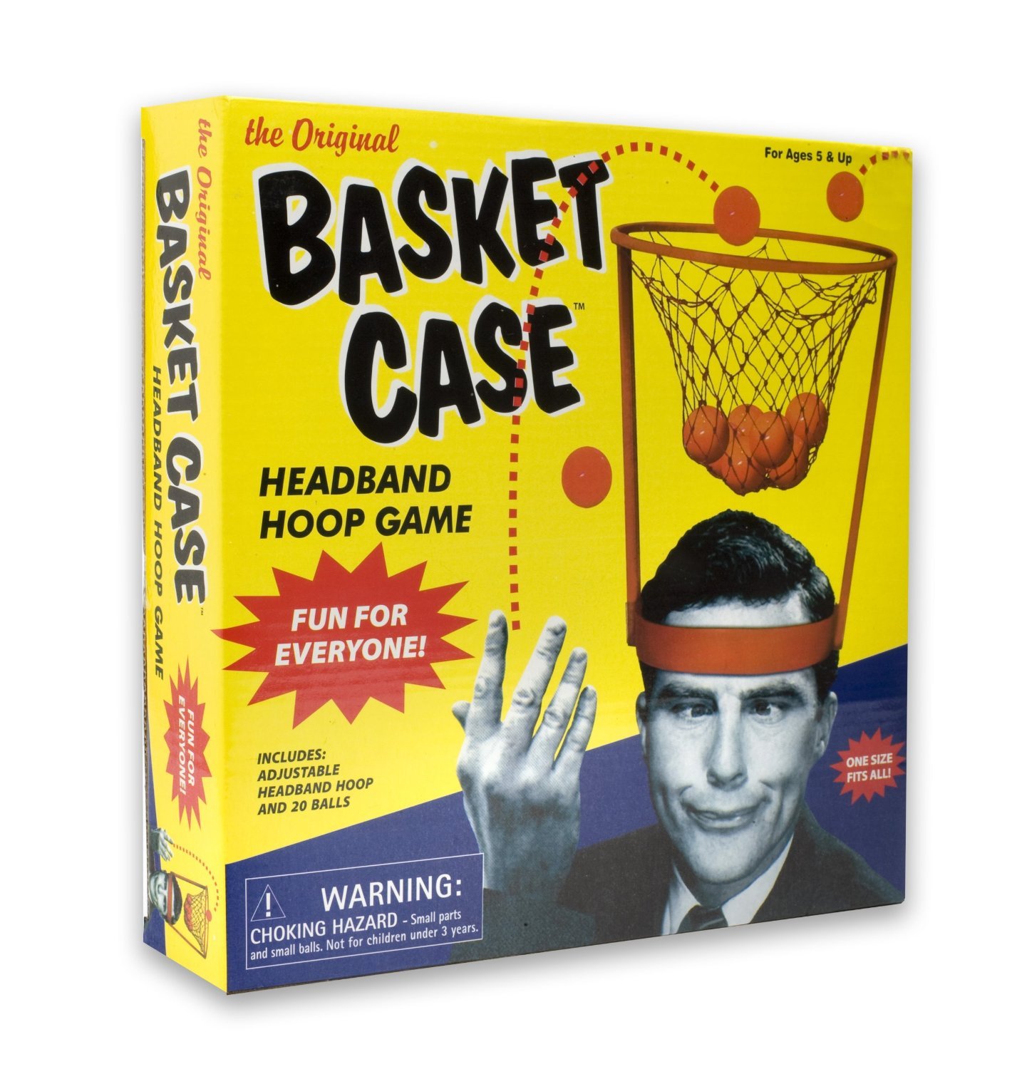 Original Basket Case Headband Hoop Game