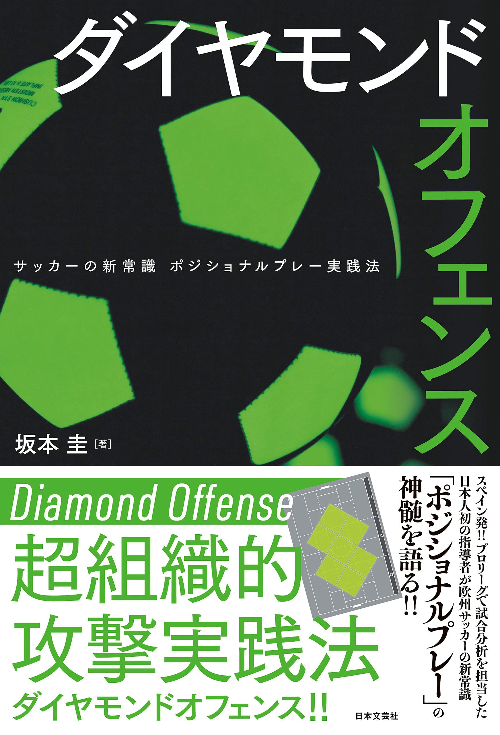 ダイヤモンドオフェンス サッカーの新常識 ポジショナルプレー実践法