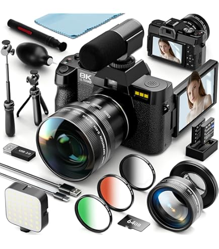 Amazon.com : Minolta 64MP Autofocus Video Camera with Microphone