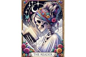 Skull Diamond Painting Kits for Adults, 5D Skeleton Diamond Art Kits for Beginner, DIY Gem Art Dots for Adults, Perfect for H