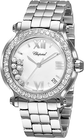 Chopard Happy Sport Floating Diamonds Ladies Watch 27/8478-2001