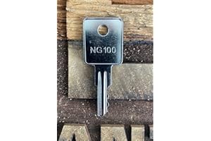 1 Key NG100 Fits Many Tractor & Heavy Equipment: Grove/Vermeer/Cushman/Huber from Maverick Advantage