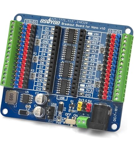 Amazon.com: NOYITO Nano I O Expansion Sensor Shield Module for UNO
