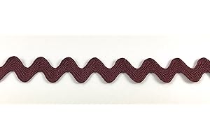 Trimplace Burgundy 1/2" Middy RIC Rac - 24 Yards