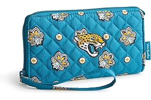 Vera Bradley Women's Cotton Front Zip Wristlet with RFID Protection