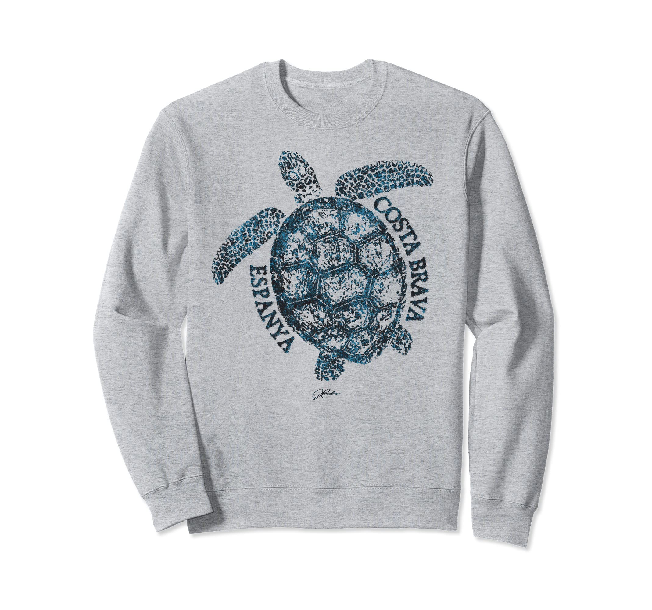 JCombs: Costa Brava, Catalonia, Spain, Sea Turtle Sweatshirt