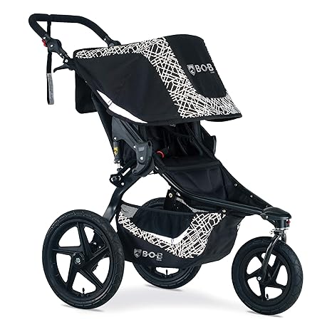 bob gear revolution flex 3.0 duallie double jogging stroller