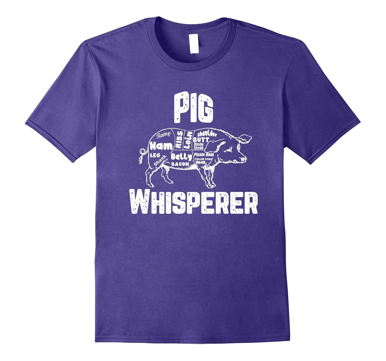 Pig Whisperer Funny Bacon Meat Lovers T-Shirt-ANZ