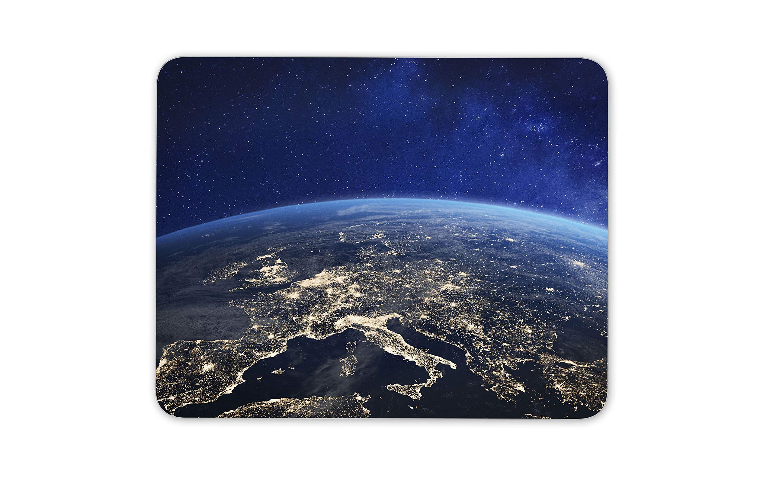 Earth from Space Europe Mouse Mat Pad - EU UK Italy Spain Computer #14013