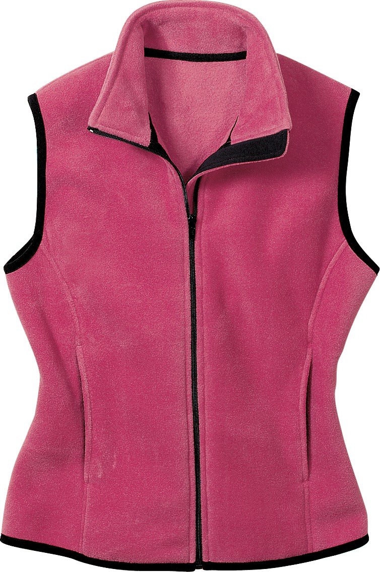Port Authority Ladies RTek Fleece Vest, XSmall, Raspberry Amazon.ca