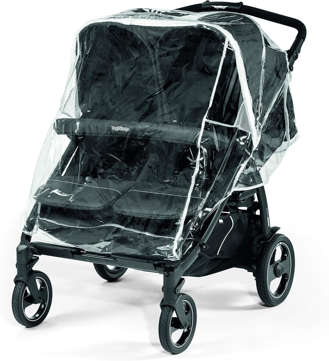 protection pluie poussette double peg perego