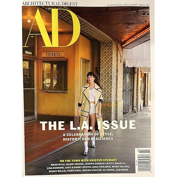 Architectural Digest Magazine (December 2025 Issue) Bold Strokes