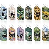 Goiicoln Chapstick Holder Key Chain 24 Pieces, Chapstick Lipstick Keychain for Lipbalm, Valentine's Day Birthday Gift Women