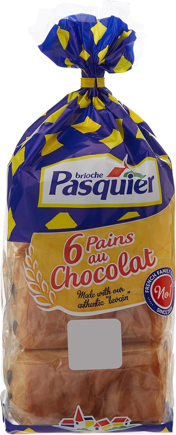 Brioche Pasquier Pain Au Chocolat Pack Of 6 Amazon Co Uk Grocery