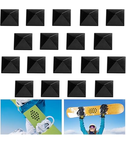 Stomp Pad Per Snowboard - 10 Pezzi Anti-Scivolo In Lega D'Argento Per Grip Extra - Foto 7