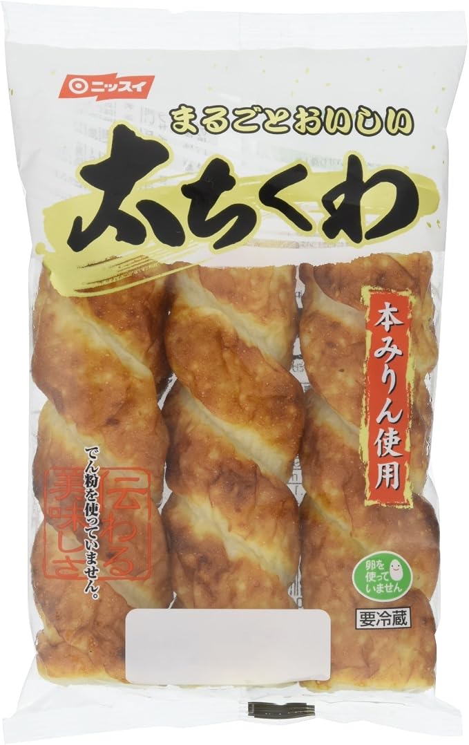 Amazon Co Jp 冷蔵 日本水産 ニッスイ まるごとおいしい太ちくわ 150g 食品 飲料 お酒