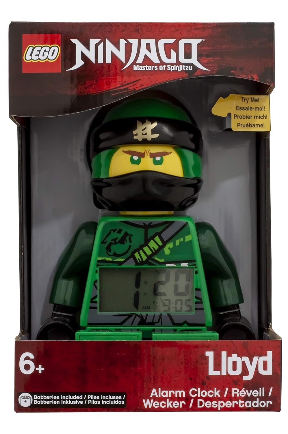 despertador lego ninjago