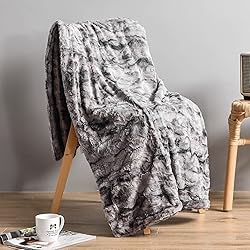 Oversized Soft Throw Blanket, 60" x 80" Luxurious