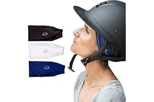 myMareCo Equestrian Headbands for Women, Under Riding Helmet Bands, Sportswear Wide Hair Wrap Suitable for Use with Bike Helmets, Yoga & Hiking