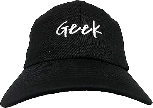 geeky baseball caps