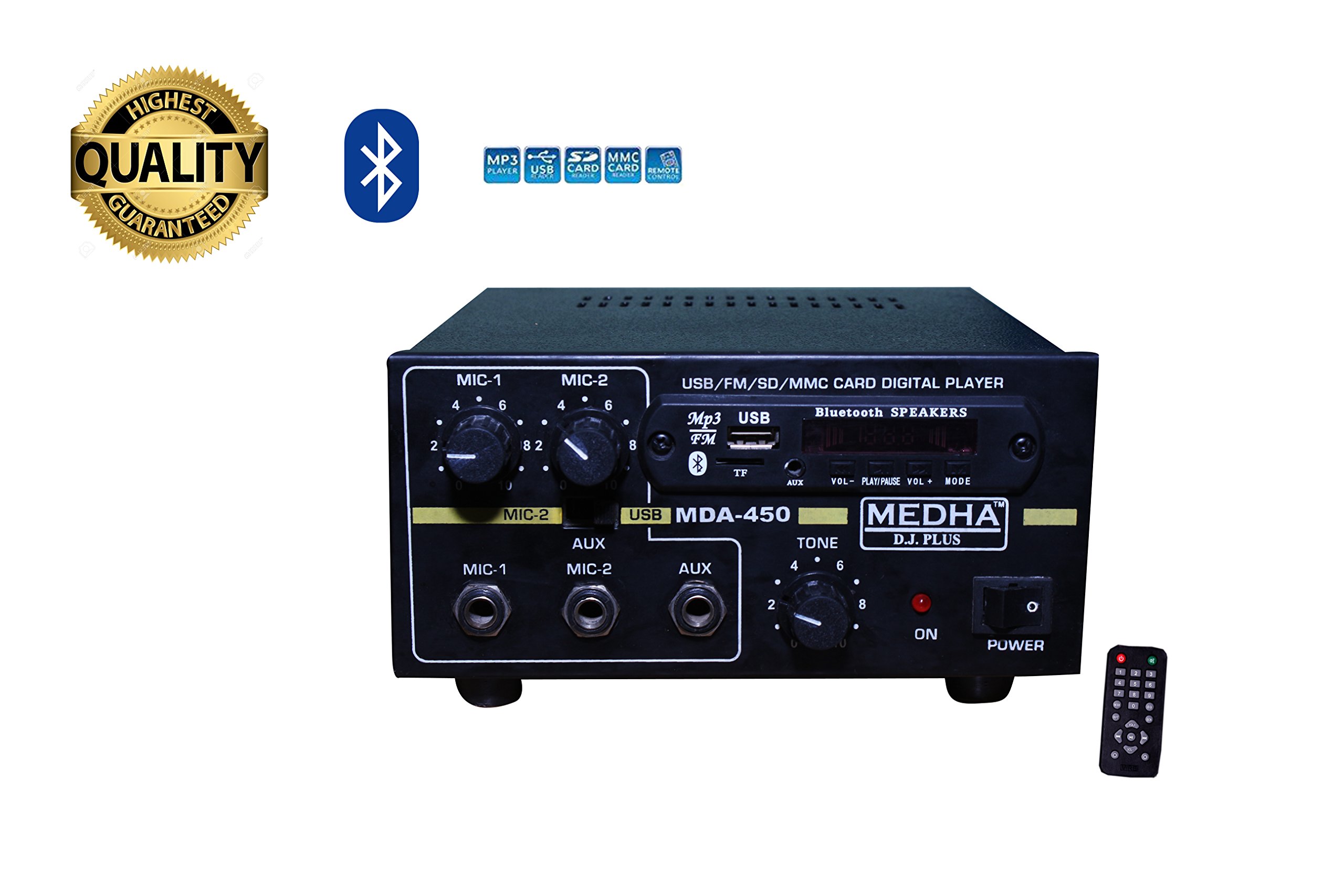 ahuja speakers with inbuilt amplifier