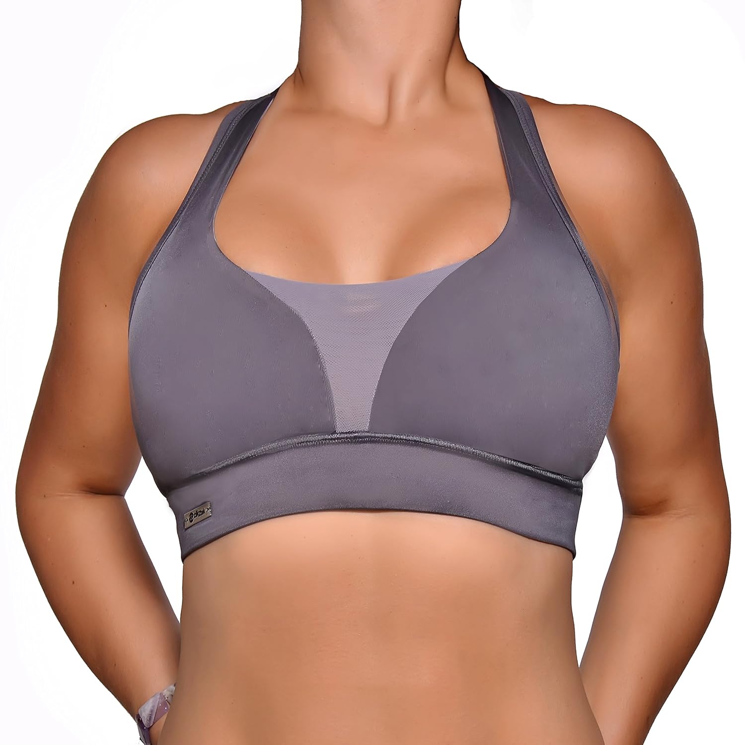 Women's Mid Mesh Sports Bra Top Amazon.in Clothing & Accessories