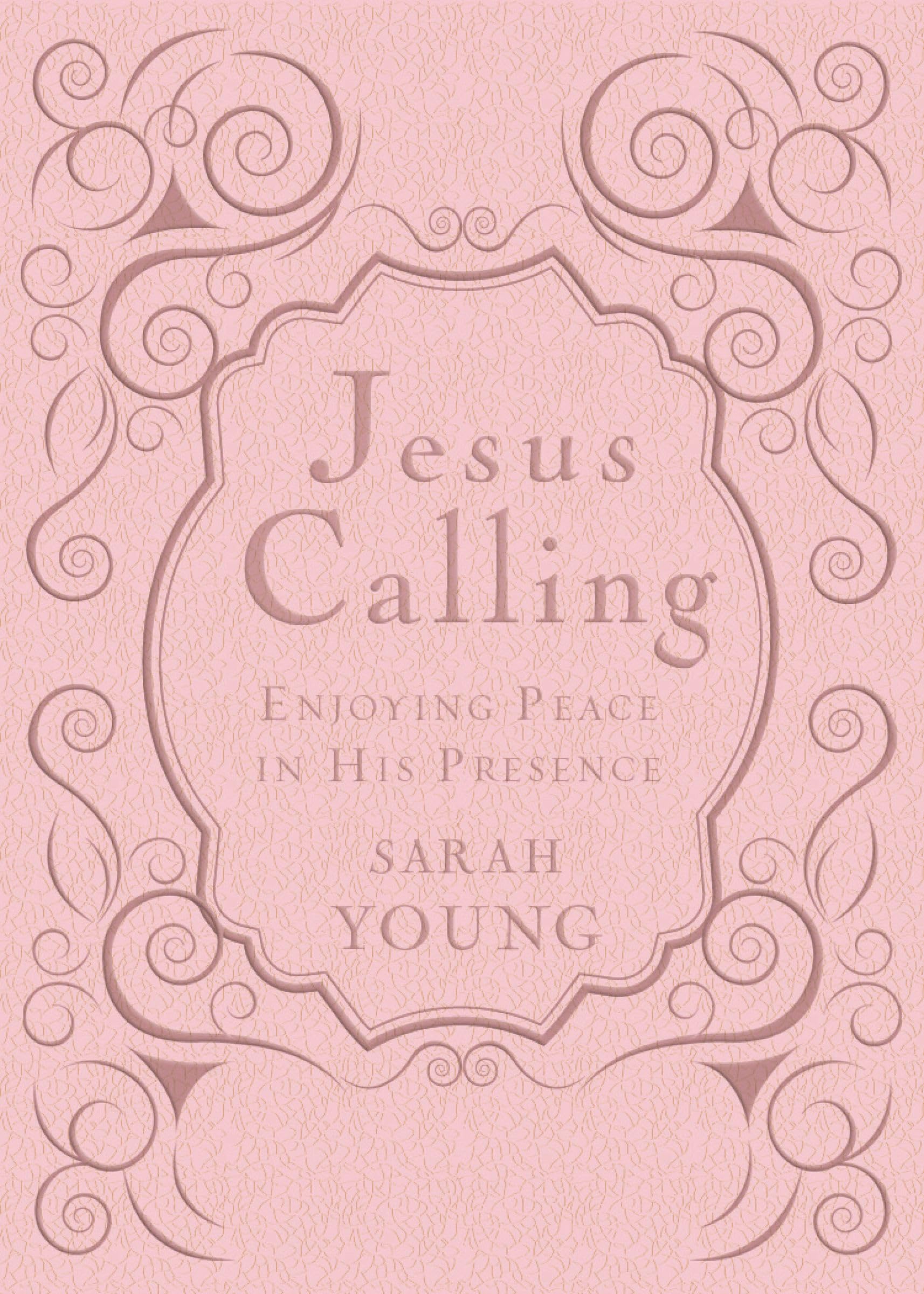 Jesus Calling, Pink Leathersoft, with Scripture References; Enjoying Peace in His Presence (a 365-Day Devotional) Jesus Calling, Pink Leathersoft, with Scripture References; Enjoying Peace in His Presence (a 365-Day Devotional) Imitation Leather Kindle