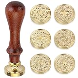 OwnMy 6 PCS Wax Seal Stamp Set with Magic Symbols
