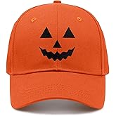 syienasdk Halloween Trucker Hat Embroidered Adjustable Washable Halloween Baseball Caps Gift for Men and Women