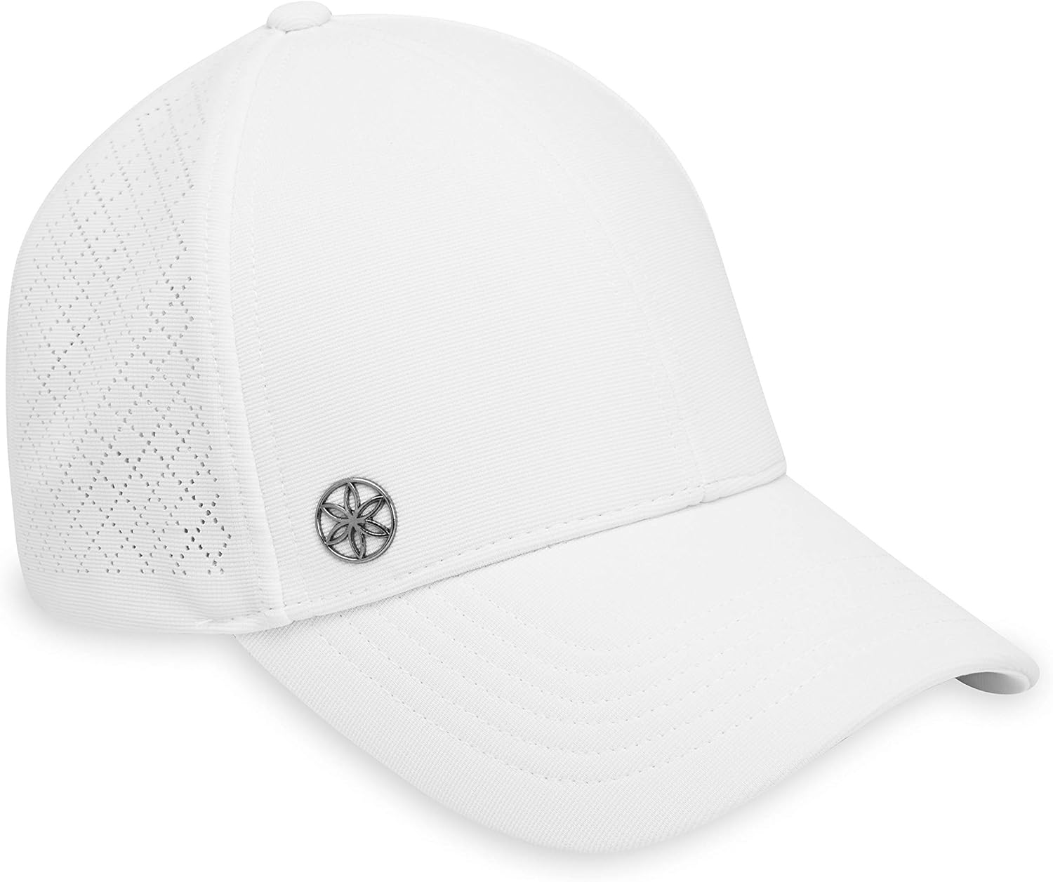 Gaiam Women's Wander Geo Hat Breathable Ball Cap, PreShaped Bill