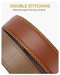 CHAOREN Mens Belt Leather Ratchet Belt