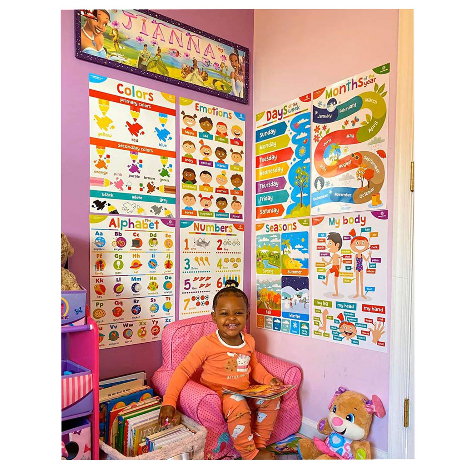 Mua Sproutbrite Educational Posters for Toddlers - Classroom Posters ...