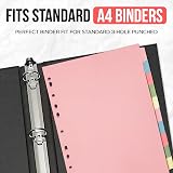 The Paper Shop File Dividers A4 10 Part Binder & Lever Arch Dividers view 6