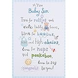 Glückwunschkarte zur Geburt Englisch Welcome Baby: Amazon.de ...