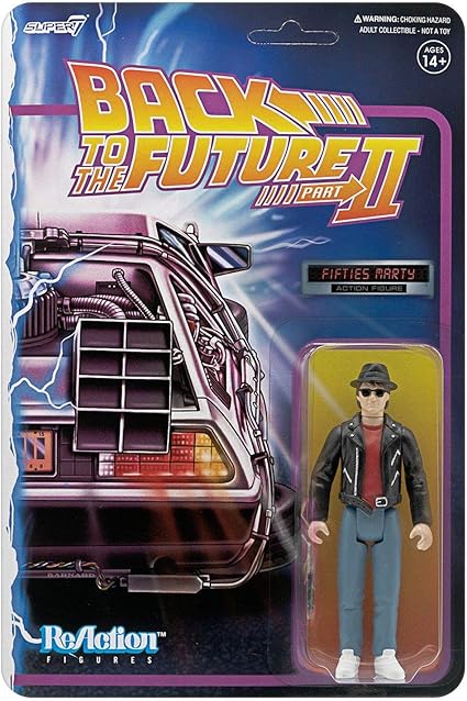 Marty McFly 1950s Reaction Figure 3.75 