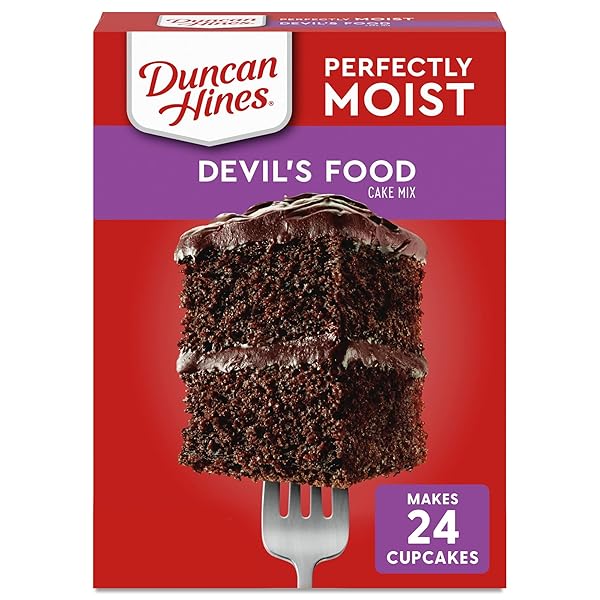 DUNCAN HINES CLASSIC CAKE MIX, DEVILS FOOD, 15.25 OZ