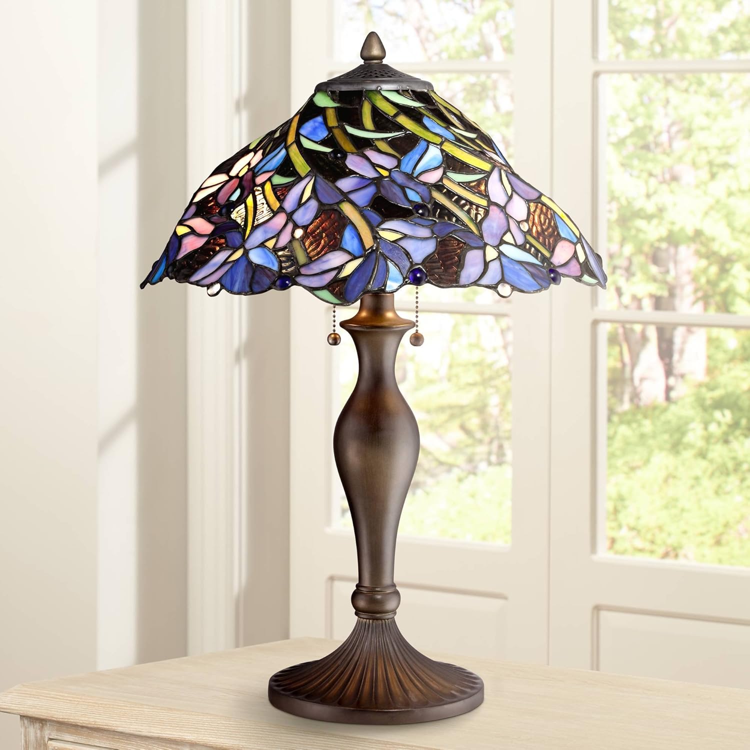 Best small desk louis tiffany lamp