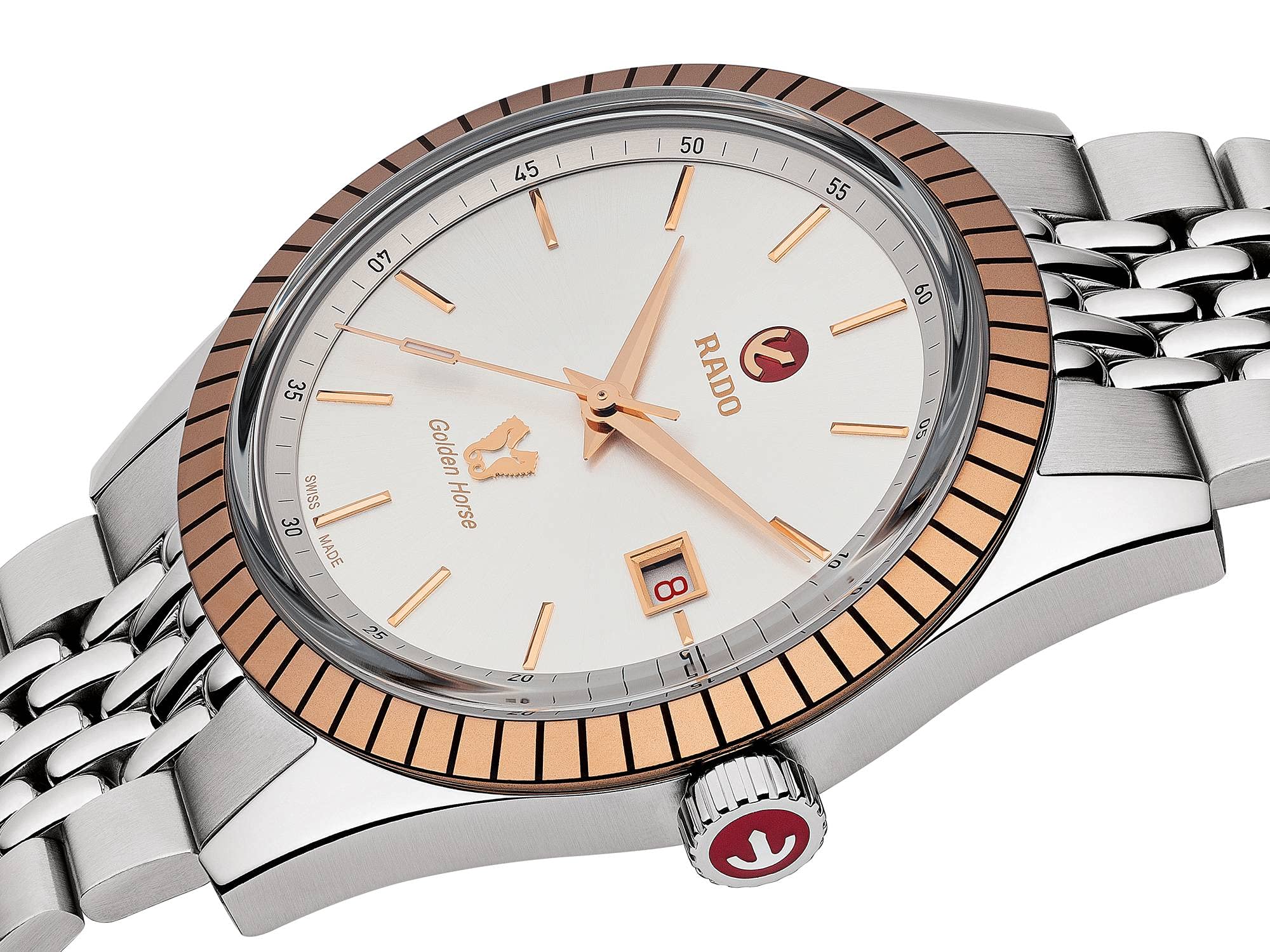 Rado Unisex Tradition Stainless Steel Swiss Automatic Watch, Silver (R33100013)