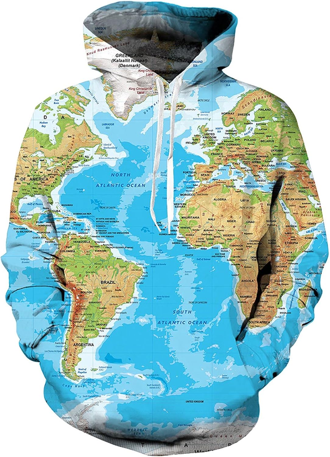 38 Realistic World Map