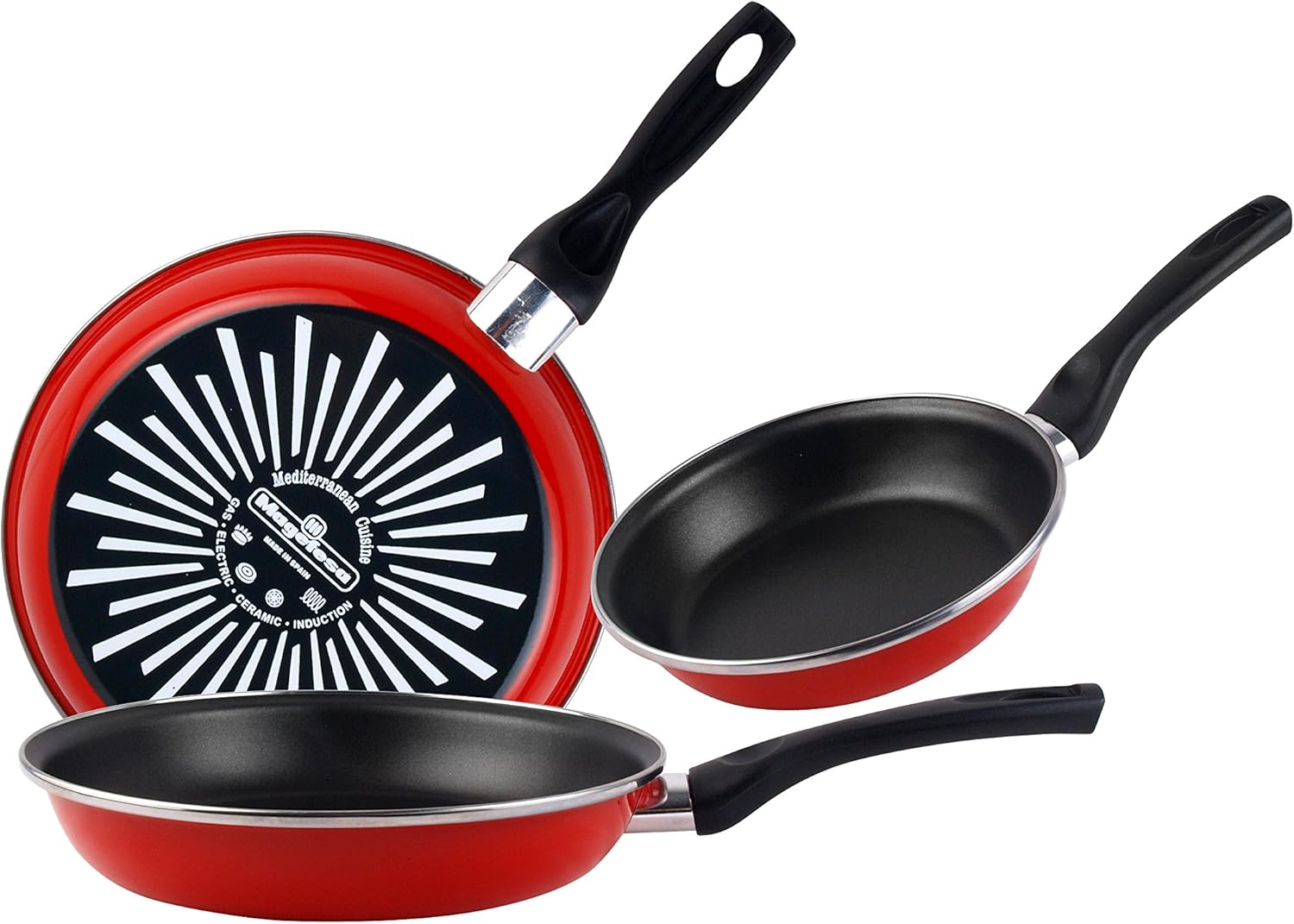 Juego de sartenes Magefesa Grana por sólo 23,93€ ¡¡47% de descuento!!