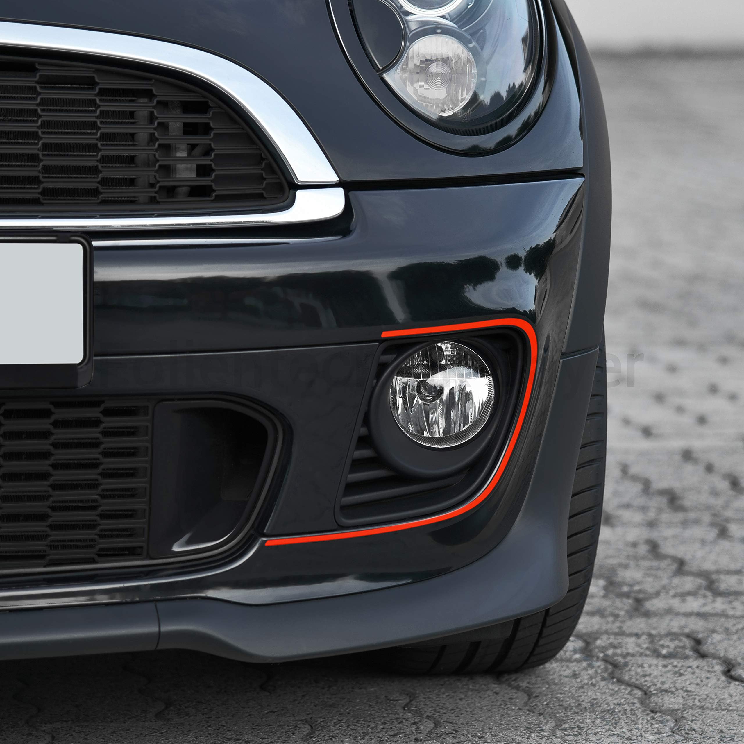 Film set, front bumper, John Cooper Works JCW, tuning Aerodynamik package, 1016