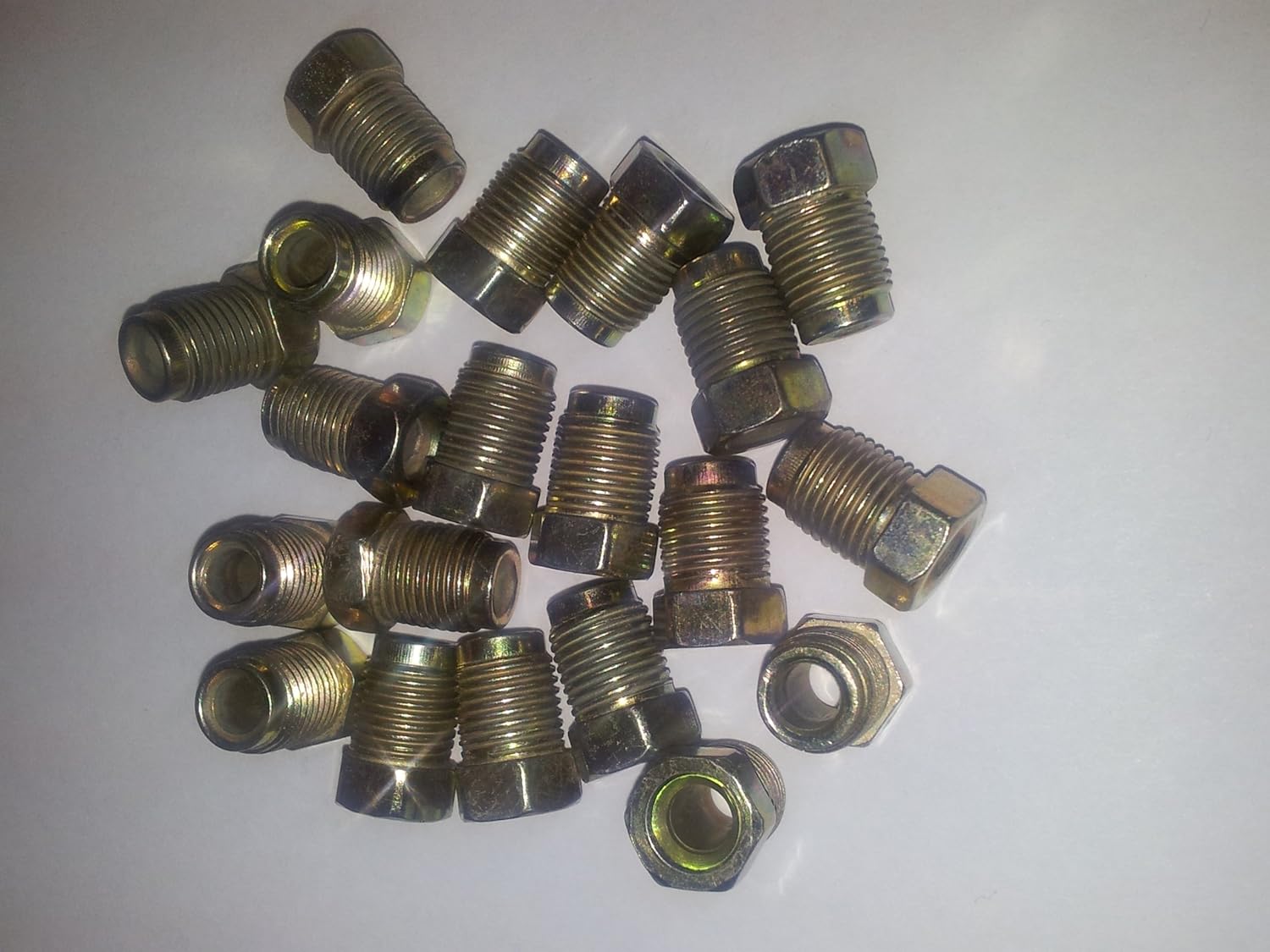 Pack 20 10mm X 1mm Male brake pipe nuts Amazon.co.uk Car & Motorbike