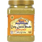 Rani Curry Leaves Powder (Kari Neem Patha) Indian Spice 12.3oz (350g) PET Jar ~ All Natural | Vegan | Gluten Friendly | NON-GMO | Kosher | Indian Origin