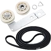 BlueStars 661570V 661570 & 279640 & W10837240 Dryer Drum Belt Idler Pulley and Pulley Kit - Compatible with Whirlpool Maytag Kenmore Dryers WED9200SQ0 WED5600XW0 WED9200SQ0 GEW9250PW1