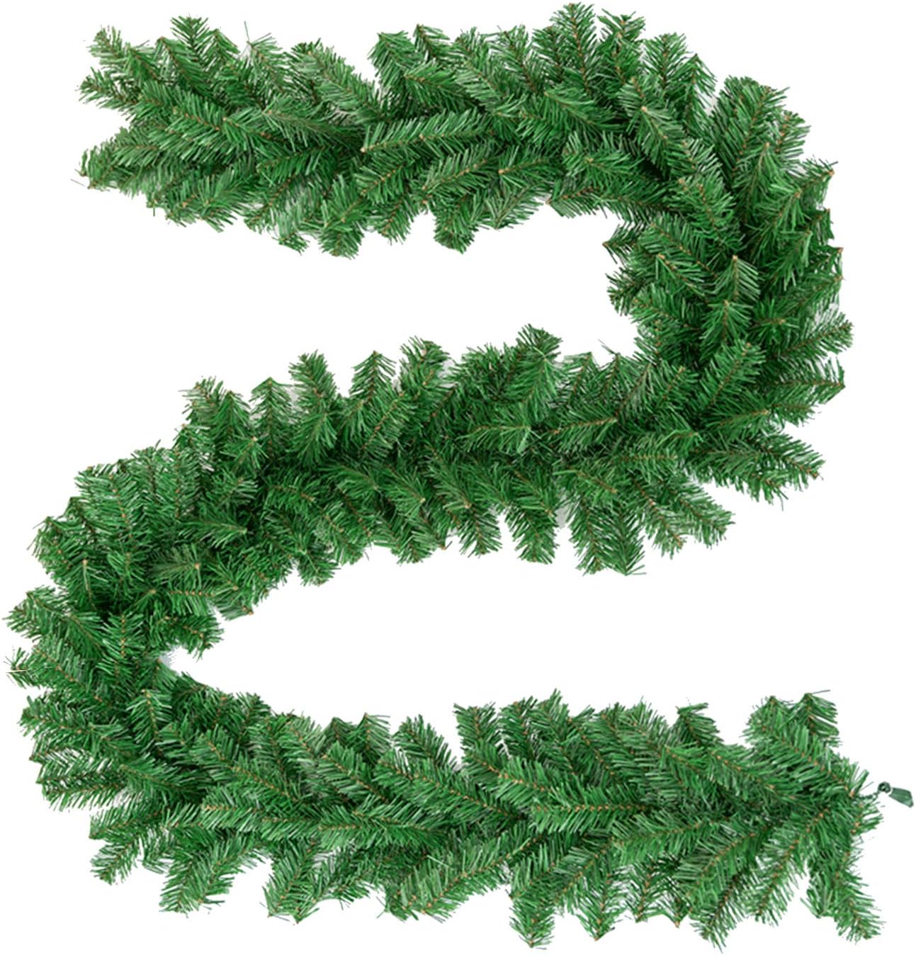 Wreaths, Garlands & Swags - Incbruce 106.3 Inches Artificial Christmas Garland Decorations Outdoor Indoor Xmas Premium Quality Home Garden Artificial Greenery, Soft Twist Party Decorations(1 Pack)