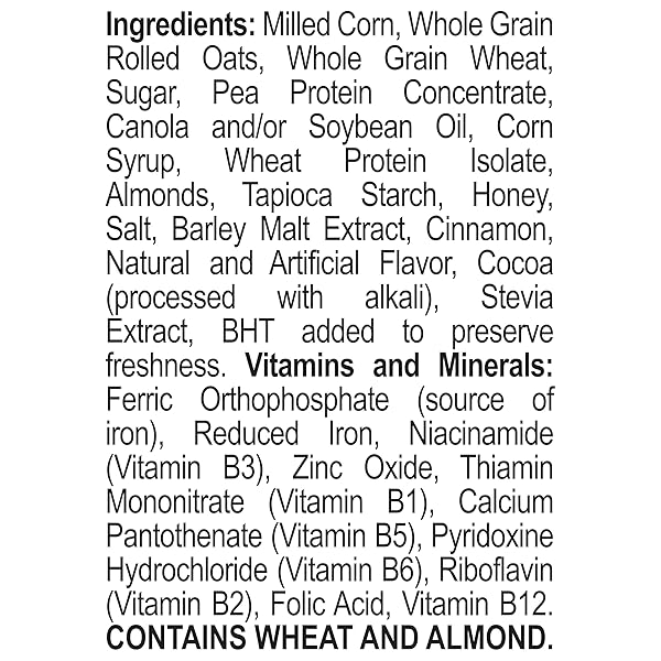 HONEY BUNCHES OF OATS HONEY & ALMOND PROTEIN CEREAL, BREAKFAST OR SNACK, FAMILY SIZE, 15 OZ (PACK OF 1)