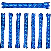 Severance Chinese Finger Traps for Themed Birthday Party Decorations, Work Retirement Parties etc, 8 Pack Solid Blue, Lumon Industries, Funny Novelty Gift Ideas TV Show Merch